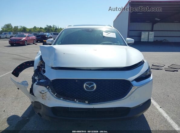 3MVDMBDL4NM418618 2022 MAZDA CX-30 White Instrument cluster view