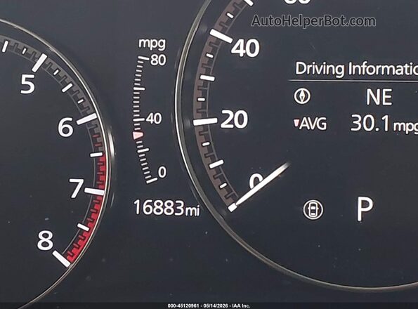3MVDMBDL7NM412568 2022 MAZDA CX-30 Blue 