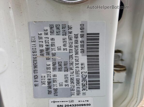 3MVDMBDL9NM402172 2022 MAZDA CX-30 Белый Вид подкапотного пространства