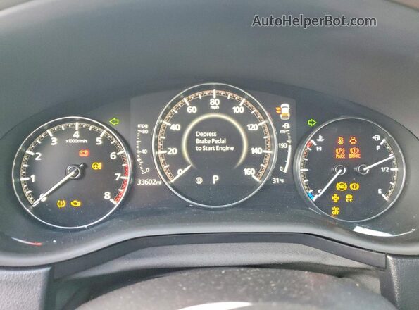 3MVDMBDL9NM432384 2022 MAZDA CX-30 Белый Вид щитка приборов