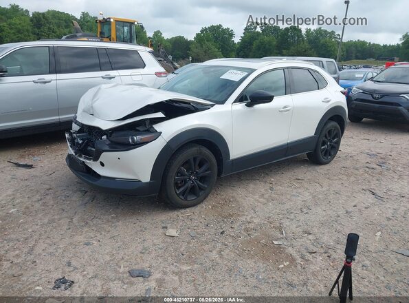 3MVDMBEYXNM407780 2022 MAZDA CX-30 White Առջևի ձախ երեք քառորդ տեսարան