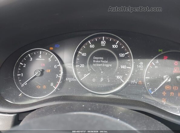 3MVDMBEYXNM407780 2022 MAZDA CX-30 White Հետևի նստատեղերի տեսք
