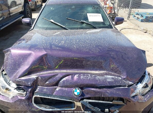 3MW23CM03N8C49415 2022 BMW 2 SERIES Purple Հետևի տեսք