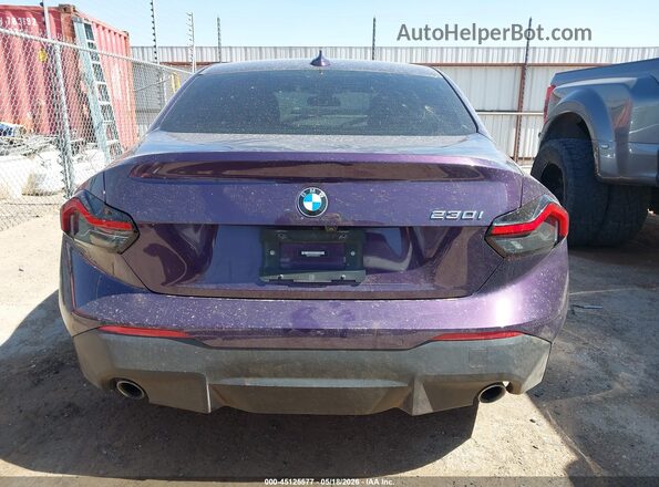 3MW23CM03N8C49415 2022 BMW 2 SERIES Purple 