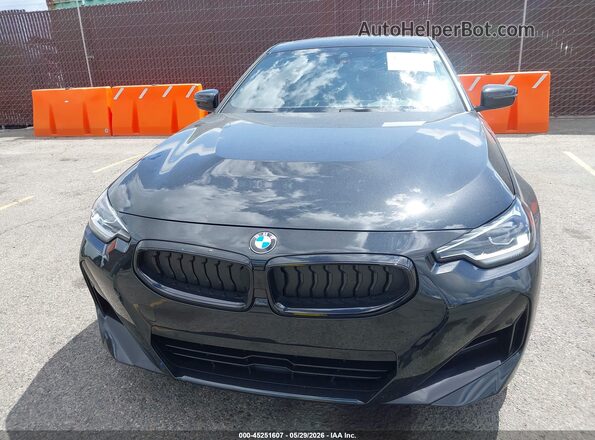 3MW23CM09R8E53948 2024 BMW 2 SERIES Black Widok wnętrza z tyłu