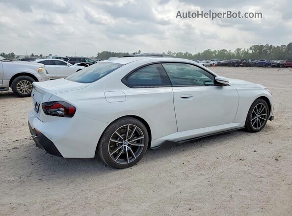 3MW33CM01R8E26876 2024 BMW 2 SERIES Белый Передняя правая четверть