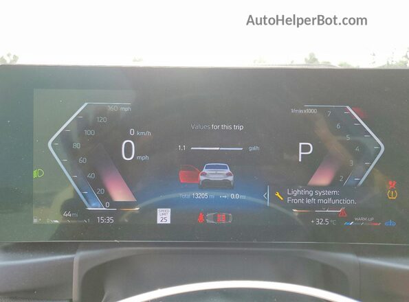 3MW33CM01R8E26876 2024 BMW 2 SERIES Белый Вид задней части салона