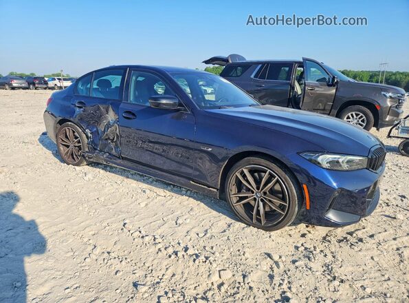 3MW39FS02P8C91455 2023 BMW 3 SERIES Blue წინა მარჯვენა