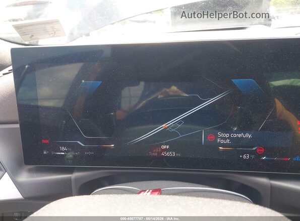 3MW49FF01P8D61445 2023 BMW M3 Black Вид задніх сидінь