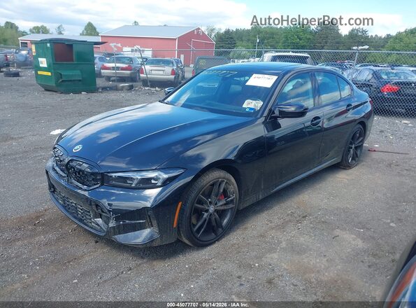 3MW49FF01P8D61445 2023 BMW M3 Black Передня ліва чверть