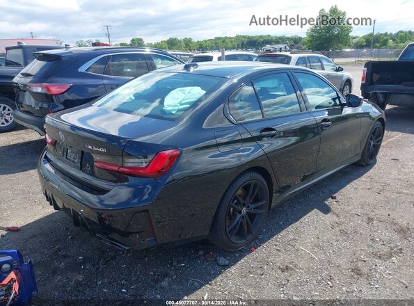 3MW49FF01P8D61445 2023 BMW M3 Black Задня права чверть