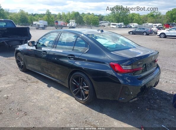 3MW49FF01P8D61445 2023 BMW M3 Black Задня ліва чверть