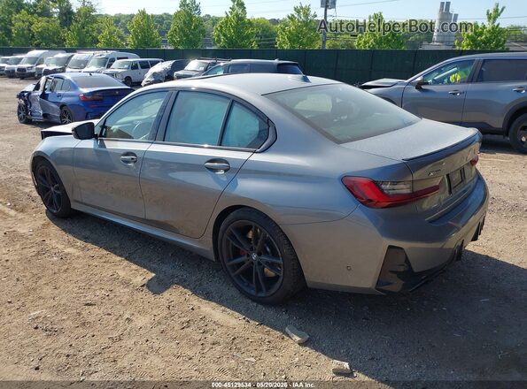 3MW49FF04R8E39588 2024 BMW M3 Gray Հետևի ձախ