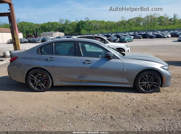 3MW49FF04R8E39588 2024 BMW M3 Gray Սալոնի հետևի տեսք