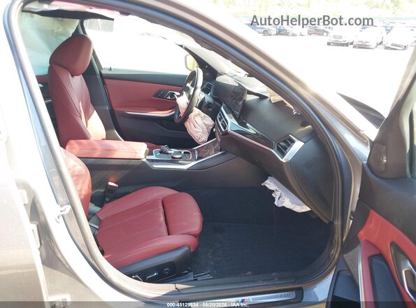 3MW49FF04R8E39588 2024 BMW M3 Gray Սալոնի դիմացի տեսք