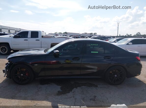 3MW49FF07P8C90560 2023 BMW M3 Black Widok wnętrza 360 stopni