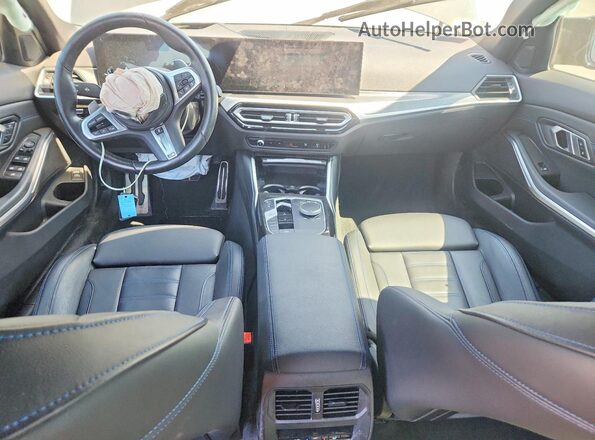 3MW49FF09P8D38379 2023 BMW M3 Серый Вид панели приборов