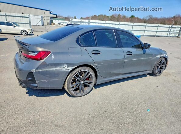 3MW49FF09P8D38379 2023 BMW M3 Серый Задняя правая четверть