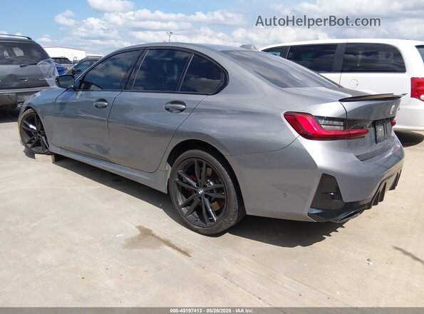 3MW49FS00P8C97663 2023 BMW M3 Gray Rear left