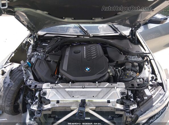 3MW49FS00P8C97663 2023 BMW M3 Gray Rear view