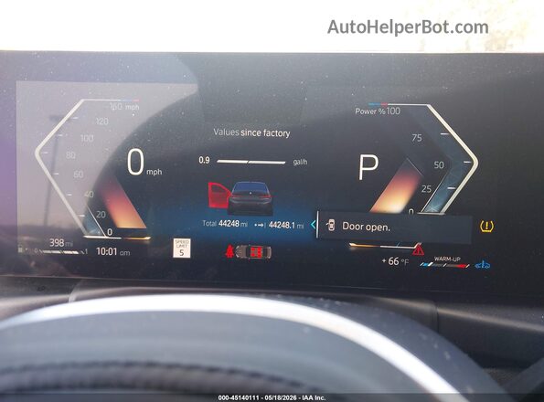 3MW49FS02P8C99558 2023 BMW M3 Gray Вид задніх сидінь