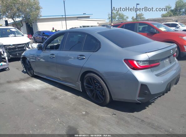 3MW49FS02P8C99558 2023 BMW M3 Gray Панорамний вид салону 360°