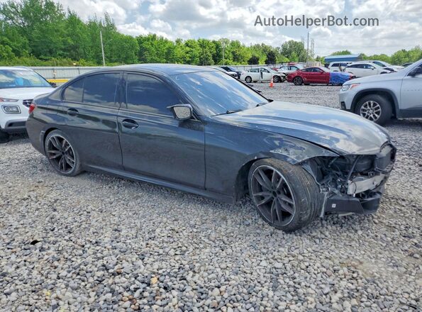 3MW49FS03P8D69343 2023 BMW M3 Черный Передняя правая четверть