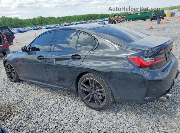 3MW49FS03P8D69343 2023 BMW M3 Черный Задняя левая четверть