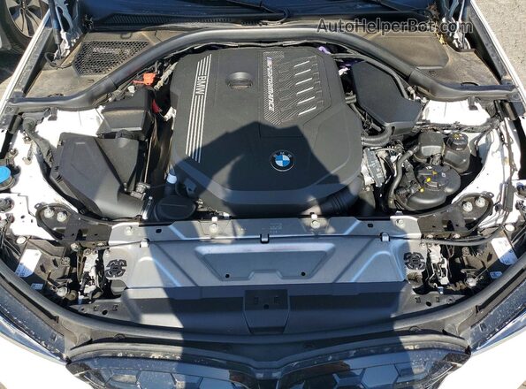3MW49FS07P8C98017 2023 BMW M3 White Rear interior view
