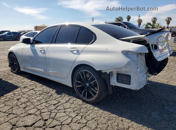 3MW49FS07P8C98017 2023 BMW M3 White Rear left