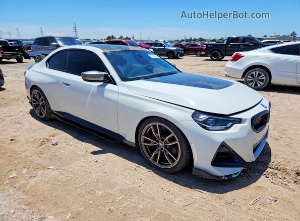 3MW53CM08N8C38780 2022 BMW M2 White წინა მარჯვენა