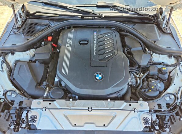 3MW53CM08N8C38780 2022 BMW M2 White უკანა სალონის ხედი