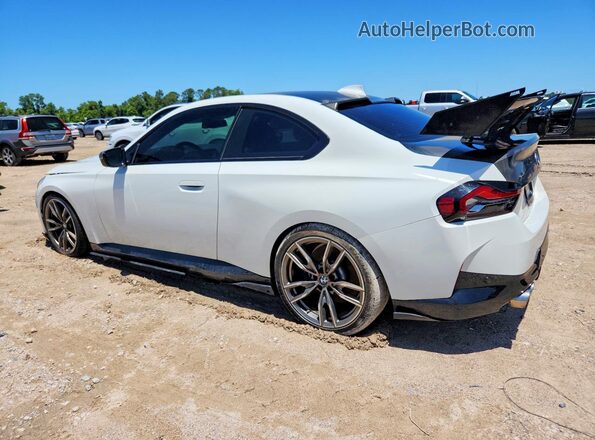 3MW53CM08N8C38780 2022 BMW M2 White უკანა მარცხენა