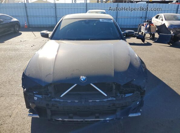 3MW59FT00S8F05021 2025 BMW M3 Black Вид спереду