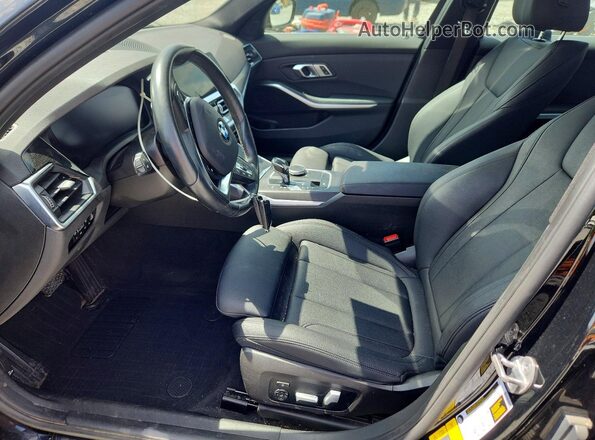 3MW5P7J0XM8B95073 2021 BMW 7 SERIES Black Widok wnętrza z przodu