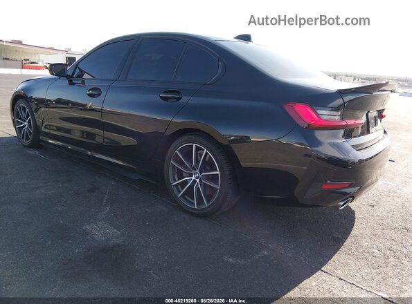 3MW5R1J01L8B04763 2020 BMW 3 SERIES Black Trasero izquierdo