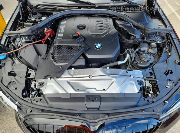 3MW5R1J02L8B18512 2020 BMW 3 SERIES Black Vista interior trasera