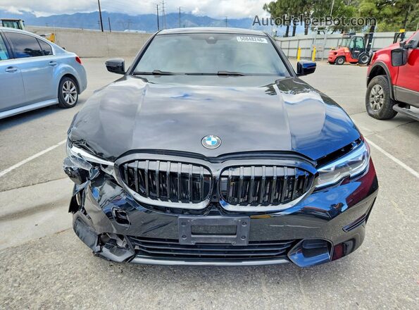 3MW5R1J02L8B18512 2020 BMW 3 SERIES Black Vista frontal