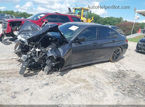3MW5R1J03N8C62346 2022 BMW 3 SERIES Gray Przód lewy