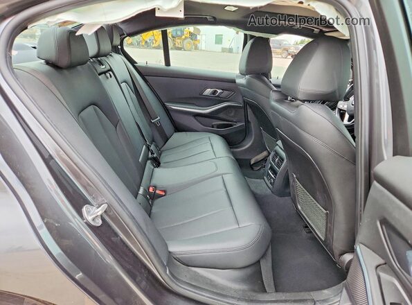 3MW5R1J04L8B29236 2020 BMW 3 SERIES Gray Հետևի նստատեղերի տեսք