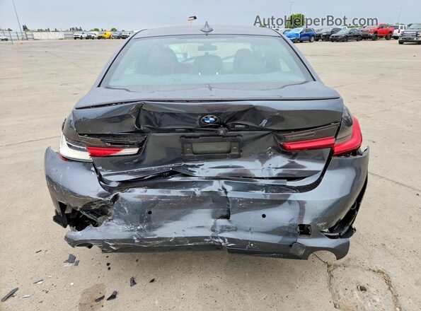 3MW5R1J04L8B29236 2020 BMW 3 SERIES Gray Հետևի տեսք