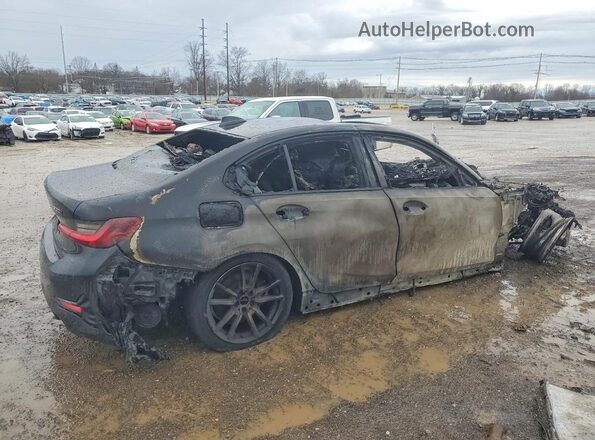 3MW5R1J05L8B05656 2020 BMW 3 SERIES Black Հետևի աջ