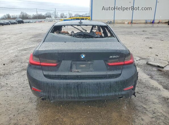 3MW5R1J05L8B05656 2020 BMW 3 SERIES Black Հետևի տեսք