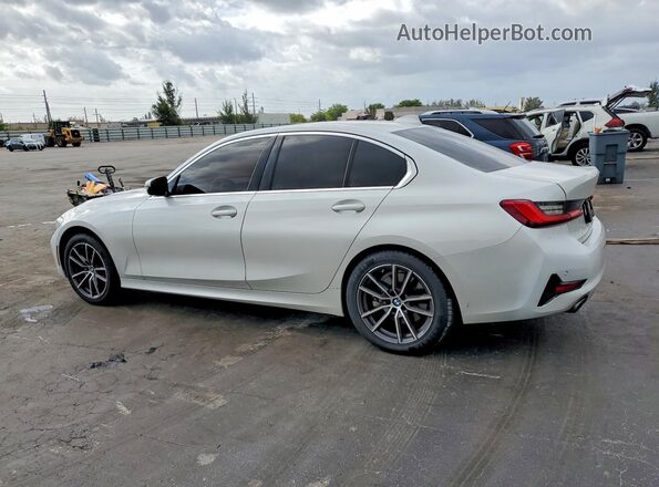 3MW5R1J06M8C07291 2021 BMW 3 SERIES Белый Задняя левая четверть