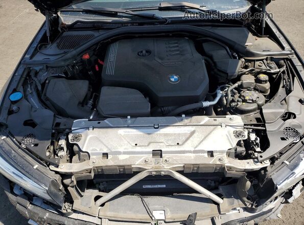 3MW5R1J07L8B15038 2020 BMW 3 SERIES Black Սալոնի հետևի տեսք