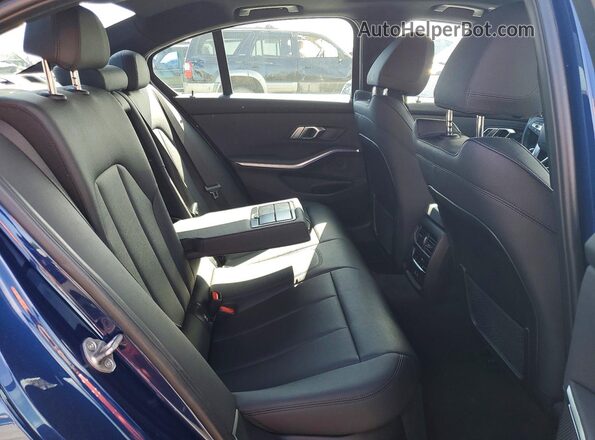 3MW5R1J07M8C09597 2021 BMW 3 SERIES Синий Вид задних сидений