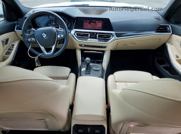 3MW5R1J0XM8B67068 2021 BMW 3 SERIES White Առջևի վահանակի տեսք