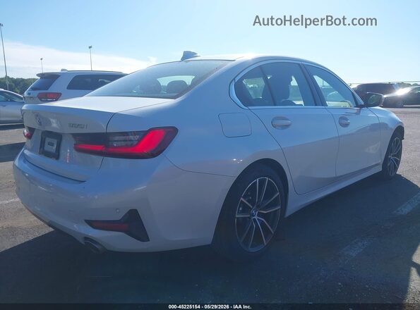 3MW5R7J00M8B98994 2021 BMW 3 SERIES White Trasero derecho