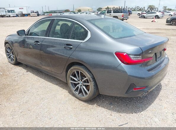 3MW5R7J02L8B09165 2020 BMW 3 SERIES Gray Հետևի ձախ