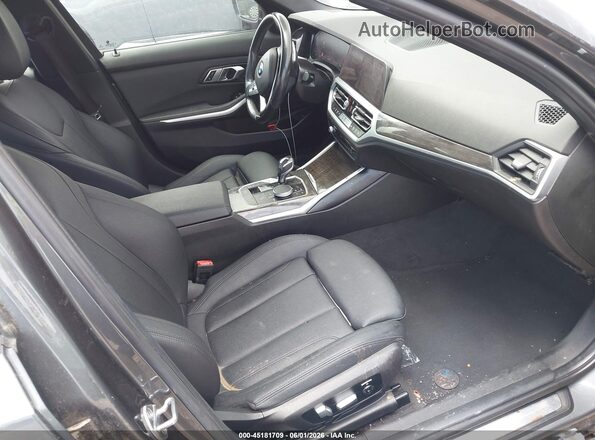 3MW5R7J02L8B09165 2020 BMW 3 SERIES Gray Սալոնի դիմացի տեսք